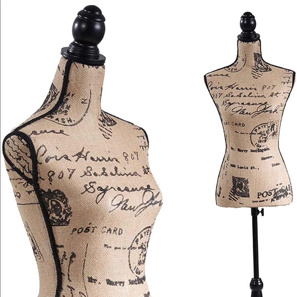 Torso Dress Form with Black Tripod stand BRAND NEW